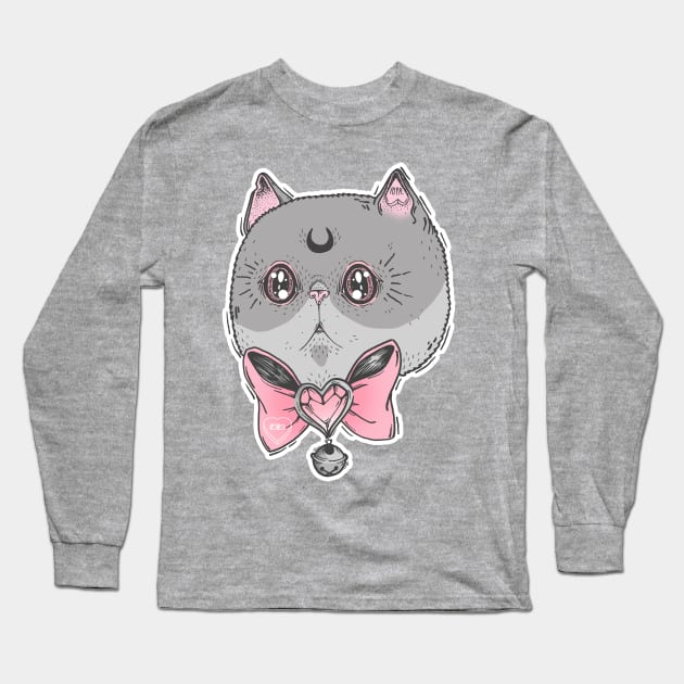 Meow Long Sleeve T-Shirt by lOll3